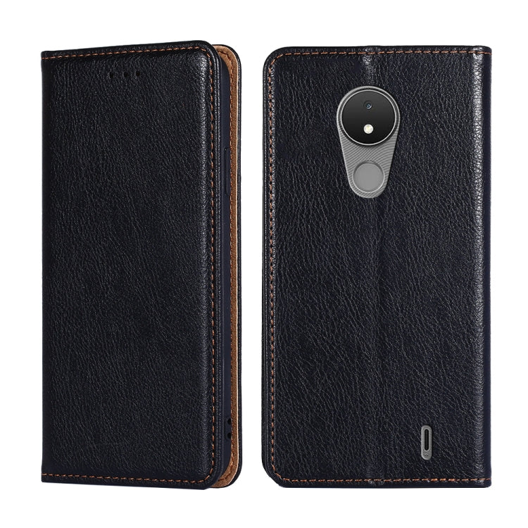 Custodia per telefono in pelle magnetica tinta unita lucida olio, For Nokia C21, For Honor Magic3 Pro, For Nokia C21 Plus, For Honor X7 4G