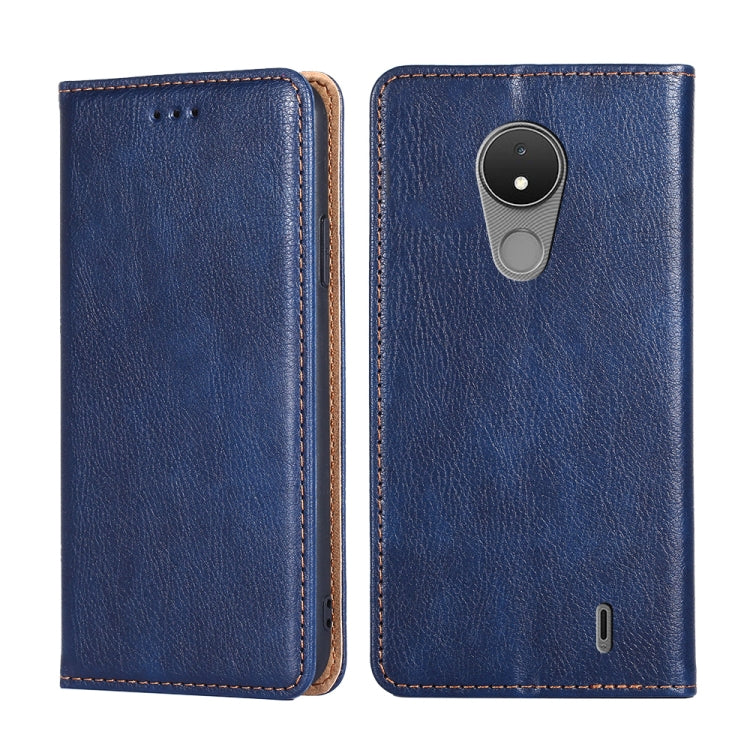 Custodia per telefono in pelle magnetica tinta unita lucida olio, For Nokia C21, For Honor Magic3 Pro, For Nokia C21 Plus, For Honor X7 4G