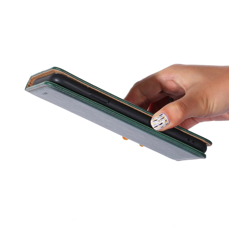 Custodia per telefono in pelle magnetica tinta unita lucida olio, For Nokia C21, For Honor Magic3 Pro, For Nokia C21 Plus, For Honor X7 4G