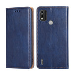 Custodia per telefono in pelle magnetica tinta unita lucida olio, For Nokia C21, For Honor Magic3 Pro, For Nokia C21 Plus, For Honor X7 4G