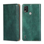 Custodia per telefono in pelle magnetica tinta unita lucida olio, For Nokia C21, For Honor Magic3 Pro, For Nokia C21 Plus, For Honor X7 4G