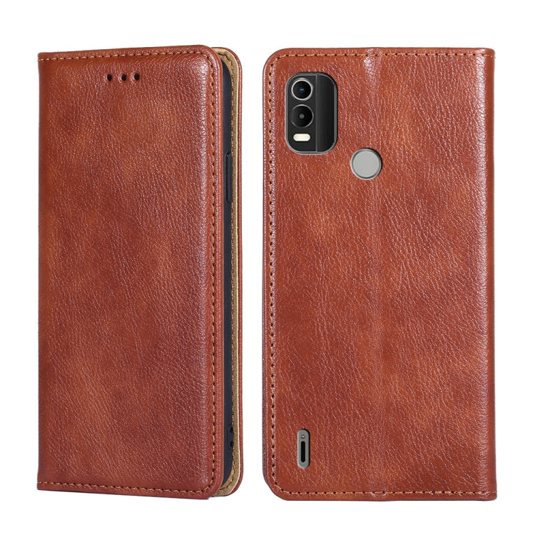 Custodia per telefono in pelle magnetica tinta unita lucida olio, For Nokia C21, For Honor Magic3 Pro, For Nokia C21 Plus, For Honor X7 4G