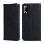 Custodia per telefono in pelle magnetica tinta unita lucida olio, For Sony Xperia Ace II, For Honor 50, For Sony Xperia Pro-I, For Honor 50 Pro