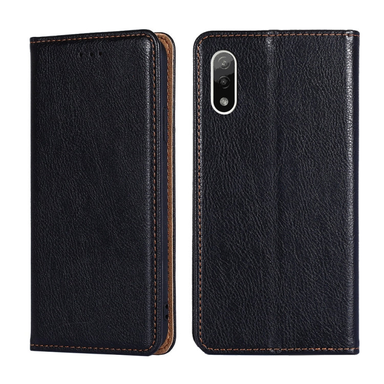 Custodia per telefono in pelle magnetica tinta unita lucida olio, For Sony Xperia Ace II, For Honor 50, For Sony Xperia Pro-I, For Honor 50 Pro