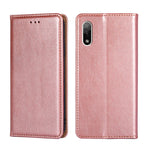 Custodia per telefono in pelle magnetica tinta unita lucida olio, For Sony Xperia Ace II, For Honor 50, For Sony Xperia Pro-I, For Honor 50 Pro