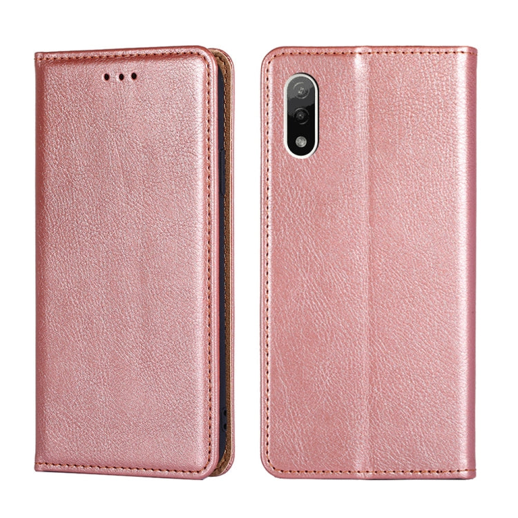 Custodia per telefono in pelle magnetica tinta unita lucida olio, For Sony Xperia Ace II, For Honor 50, For Sony Xperia Pro-I, For Honor 50 Pro