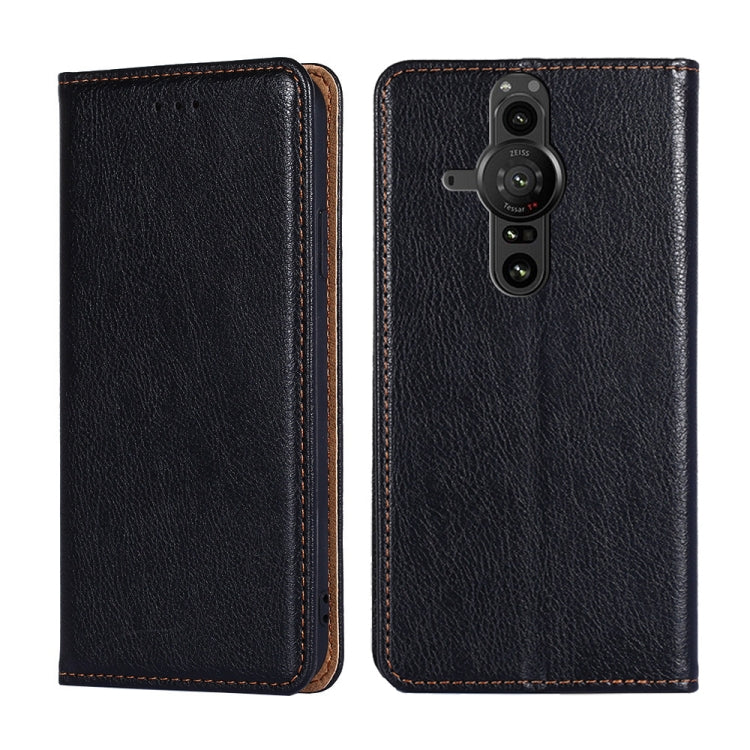 Custodia per telefono in pelle magnetica tinta unita lucida olio, For Sony Xperia Ace II, For Honor 50, For Sony Xperia Pro-I, For Honor 50 Pro