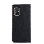 Custodia per telefono in pelle magnetica tinta unita lucida olio, For Asus Zenfone 8 ZS590KS, For Huawei nova 8i, For Huawei nova 9