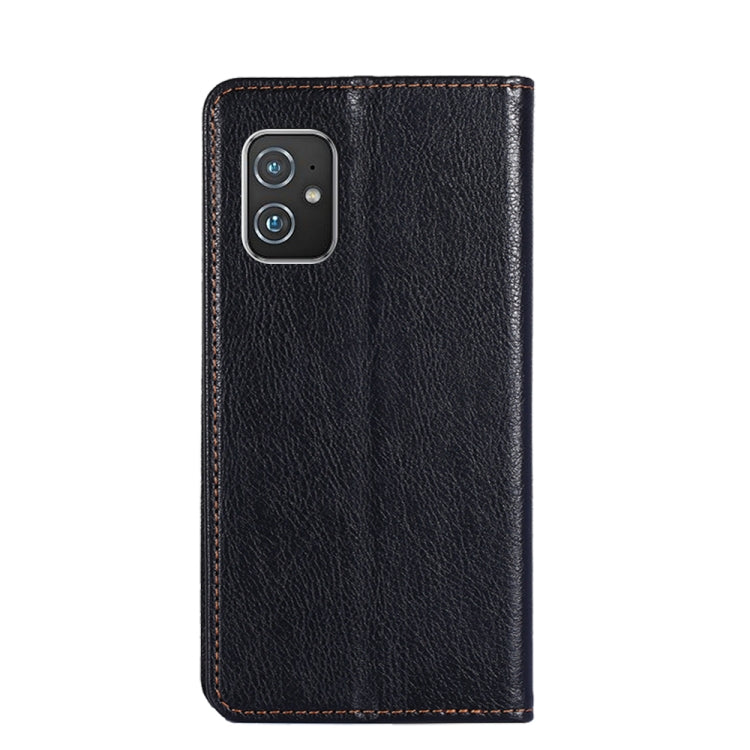 Custodia per telefono in pelle magnetica tinta unita lucida olio, For Asus Zenfone 8 ZS590KS, For Huawei nova 8i, For Huawei nova 9