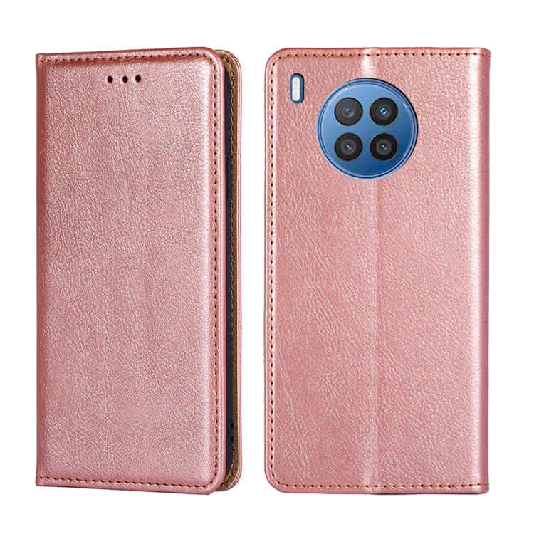 Custodia per telefono in pelle magnetica tinta unita lucida olio, For Asus Zenfone 8 ZS590KS, For Huawei nova 8i, For Huawei nova 9