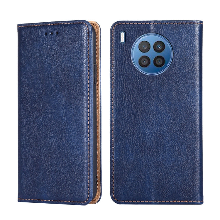 Custodia per telefono in pelle magnetica tinta unita lucida olio, For Asus Zenfone 8 ZS590KS, For Huawei nova 8i, For Huawei nova 9