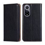 Custodia per telefono in pelle magnetica tinta unita lucida olio, For Asus Zenfone 8 ZS590KS, For Huawei nova 8i, For Huawei nova 9