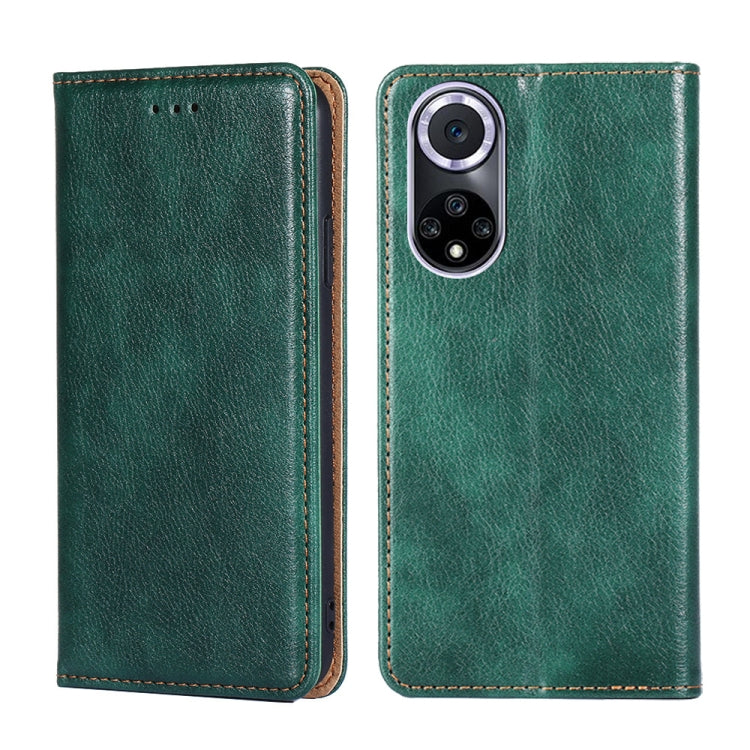 Custodia per telefono in pelle magnetica tinta unita lucida olio, For Asus Zenfone 8 ZS590KS, For Huawei nova 8i, For Huawei nova 9