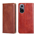 Custodia per telefono in pelle magnetica tinta unita lucida olio, For Asus Zenfone 8 ZS590KS, For Huawei nova 8i, For Huawei nova 9