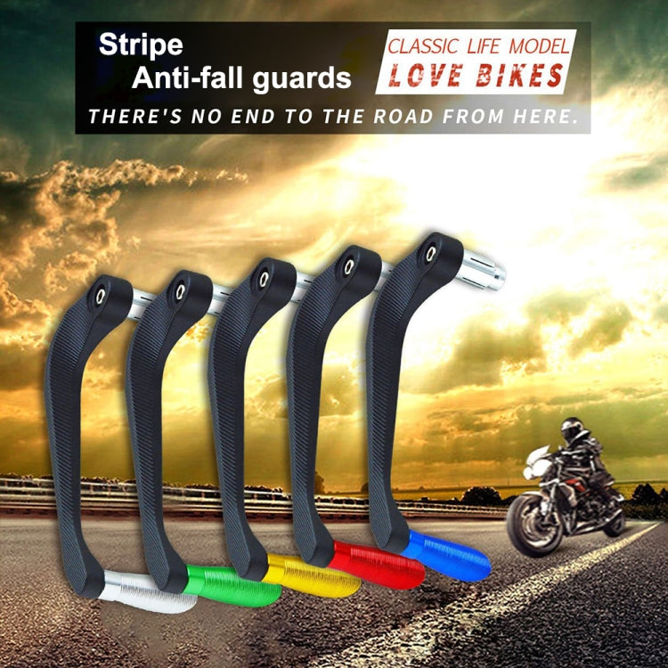 2 pezzi accessori per la modifica del motociclo a forma di corno a strisce freno frizione freno a mano