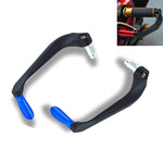 2 pezzi accessori per la modifica del motociclo a forma di corno a strisce freno frizione freno a mano