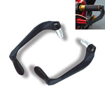 2 pezzi accessori per la modifica del motociclo a forma di corno a strisce freno frizione freno a mano