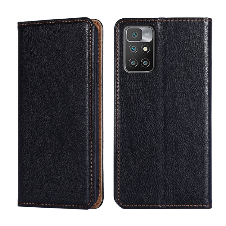 Custodia per telefono in pelle magnetica tinta unita lucida olio, For Xiaomi Redmi 10, For Xiaomi Redmi Note 10 Pro China, For Xiaomi Redmi Note 11T Pro / Pro Plus 5G, For Xiaomi Redmi Note 11 China