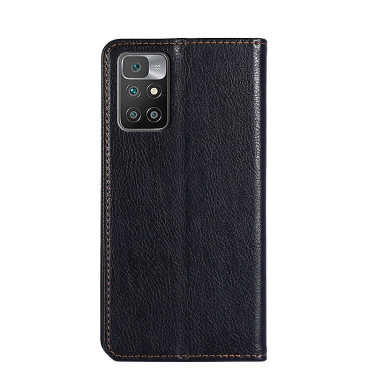Custodia per telefono in pelle magnetica tinta unita lucida olio, For Xiaomi Redmi 10, For Xiaomi Redmi Note 10 Pro China, For Xiaomi Redmi Note 11T Pro / Pro Plus 5G, For Xiaomi Redmi Note 11 China