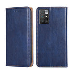 Custodia per telefono in pelle magnetica tinta unita lucida olio, For Xiaomi Redmi 10, For Xiaomi Redmi Note 10 Pro China, For Xiaomi Redmi Note 11T Pro / Pro Plus 5G, For Xiaomi Redmi Note 11 China