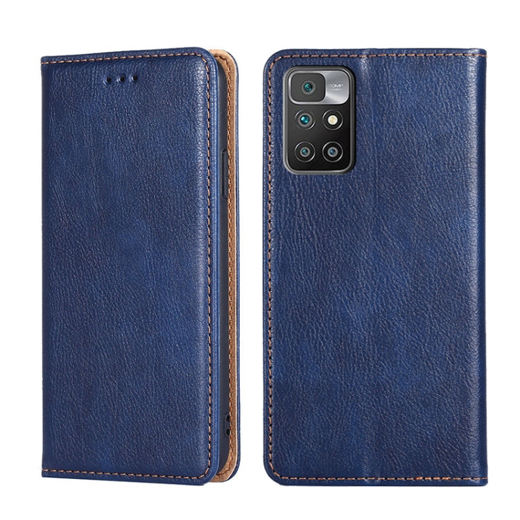 Custodia per telefono in pelle magnetica tinta unita lucida olio, For Xiaomi Redmi 10, For Xiaomi Redmi Note 10 Pro China, For Xiaomi Redmi Note 11T Pro / Pro Plus 5G, For Xiaomi Redmi Note 11 China