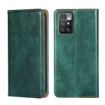 Custodia per telefono in pelle magnetica tinta unita lucida olio, For Xiaomi Redmi 10, For Xiaomi Redmi Note 10 Pro China, For Xiaomi Redmi Note 11T Pro / Pro Plus 5G, For Xiaomi Redmi Note 11 China
