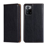 Custodia per telefono in pelle magnetica tinta unita lucida olio, For Xiaomi Redmi 10, For Xiaomi Redmi Note 10 Pro China, For Xiaomi Redmi Note 11T Pro / Pro Plus 5G, For Xiaomi Redmi Note 11 China