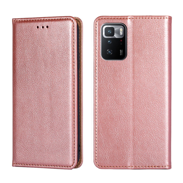 Custodia per telefono in pelle magnetica tinta unita lucida olio, For Xiaomi Redmi 10, For Xiaomi Redmi Note 10 Pro China, For Xiaomi Redmi Note 11T Pro / Pro Plus 5G, For Xiaomi Redmi Note 11 China