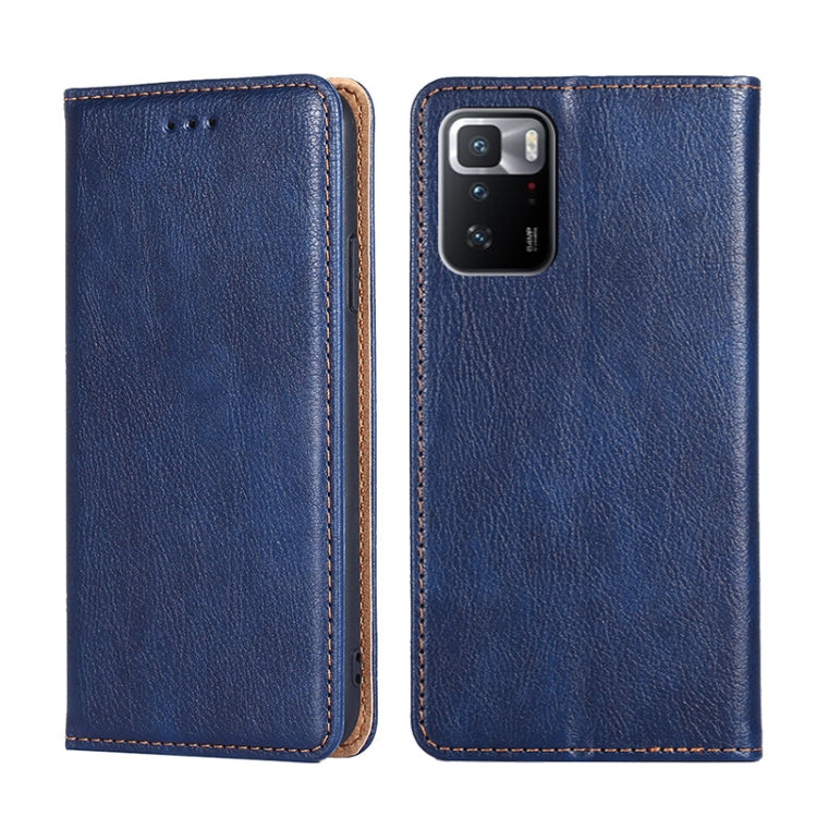 Custodia per telefono in pelle magnetica tinta unita lucida olio, For Xiaomi Redmi 10, For Xiaomi Redmi Note 10 Pro China, For Xiaomi Redmi Note 11T Pro / Pro Plus 5G, For Xiaomi Redmi Note 11 China