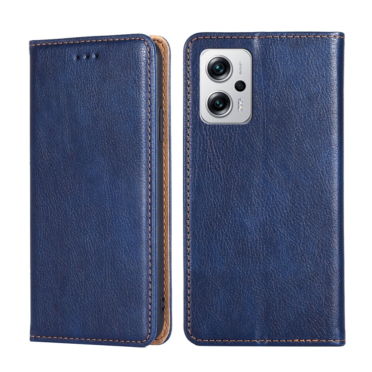 Custodia per telefono in pelle magnetica tinta unita lucida olio, For Xiaomi Redmi 10, For Xiaomi Redmi Note 10 Pro China, For Xiaomi Redmi Note 11T Pro / Pro Plus 5G, For Xiaomi Redmi Note 11 China