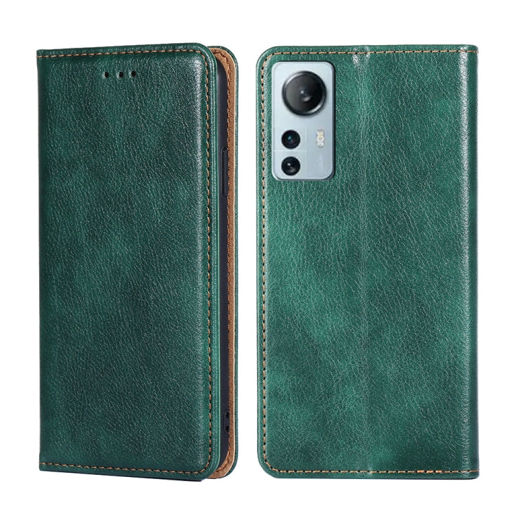 Custodia per telefono in pelle magnetica tinta unita lucida olio, For Xiaomi Redmi Note 11 Pro 5G / Pro Plus 5G, For Xiaomi 12 Lite, For Xiaomi Mix 4, For Xiaomi Poco M4 5G