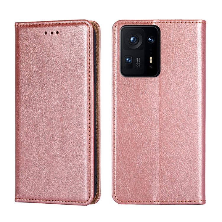Custodia per telefono in pelle magnetica tinta unita lucida olio, For Xiaomi Redmi Note 11 Pro 5G / Pro Plus 5G, For Xiaomi 12 Lite, For Xiaomi Mix 4, For Xiaomi Poco M4 5G