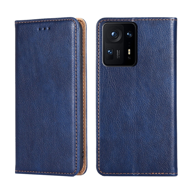 Custodia per telefono in pelle magnetica tinta unita lucida olio, For Xiaomi Redmi Note 11 Pro 5G / Pro Plus 5G, For Xiaomi 12 Lite, For Xiaomi Mix 4, For Xiaomi Poco M4 5G
