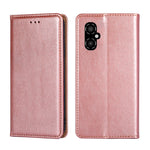 Custodia per telefono in pelle magnetica tinta unita lucida olio, For Xiaomi Redmi Note 11 Pro 5G / Pro Plus 5G, For Xiaomi 12 Lite, For Xiaomi Mix 4, For Xiaomi Poco M4 5G