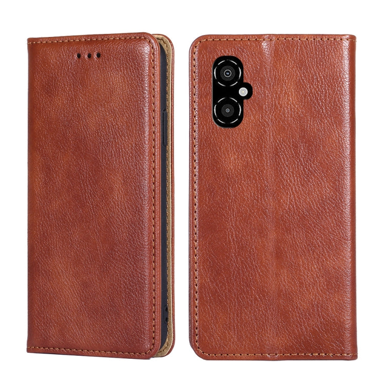 Custodia per telefono in pelle magnetica tinta unita lucida olio, For Xiaomi Redmi Note 11 Pro 5G / Pro Plus 5G, For Xiaomi 12 Lite, For Xiaomi Mix 4, For Xiaomi Poco M4 5G