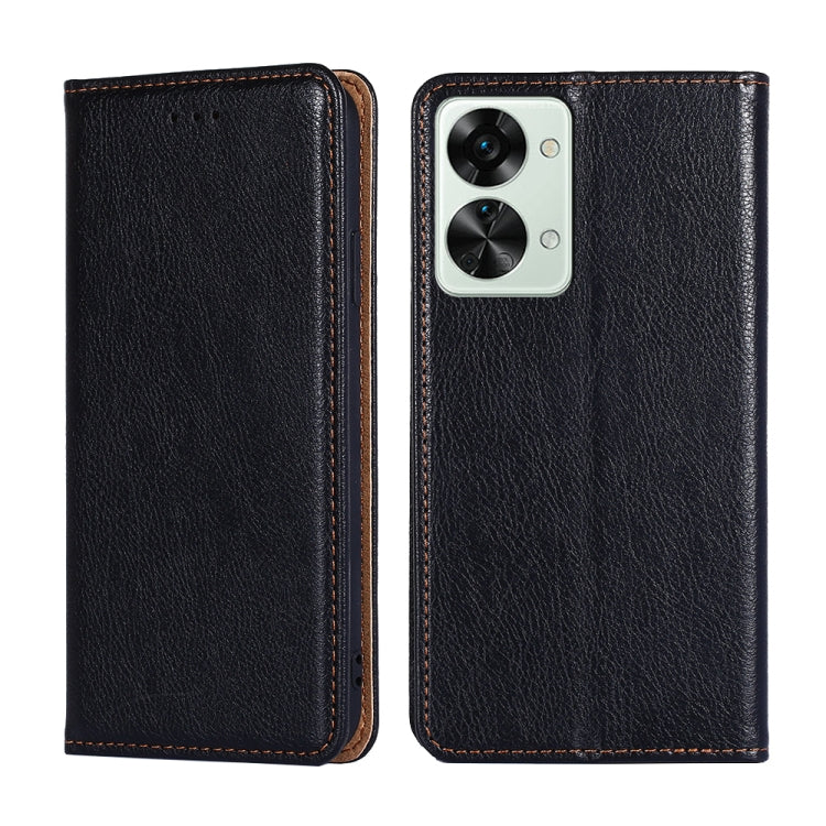Custodia per telefono in pelle magnetica tinta unita lucida olio, For OnePlus 9RT 5G, For OnePlus Nord 2T, For OnePlus Nord CE 2 Lite 5G, For OnePlus Nord CE 5G