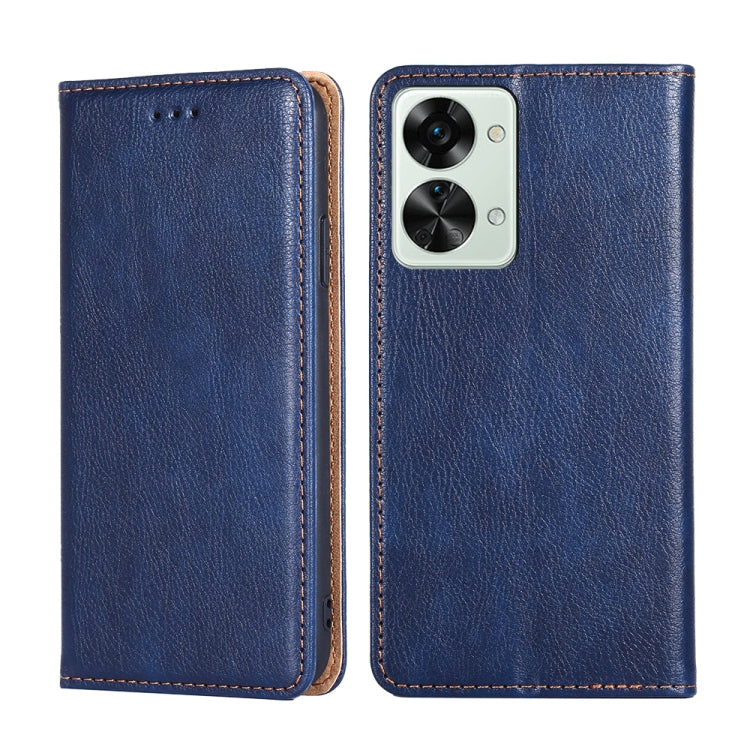 Custodia per telefono in pelle magnetica tinta unita lucida olio, For OnePlus 9RT 5G, For OnePlus Nord 2T, For OnePlus Nord CE 2 Lite 5G, For OnePlus Nord CE 5G
