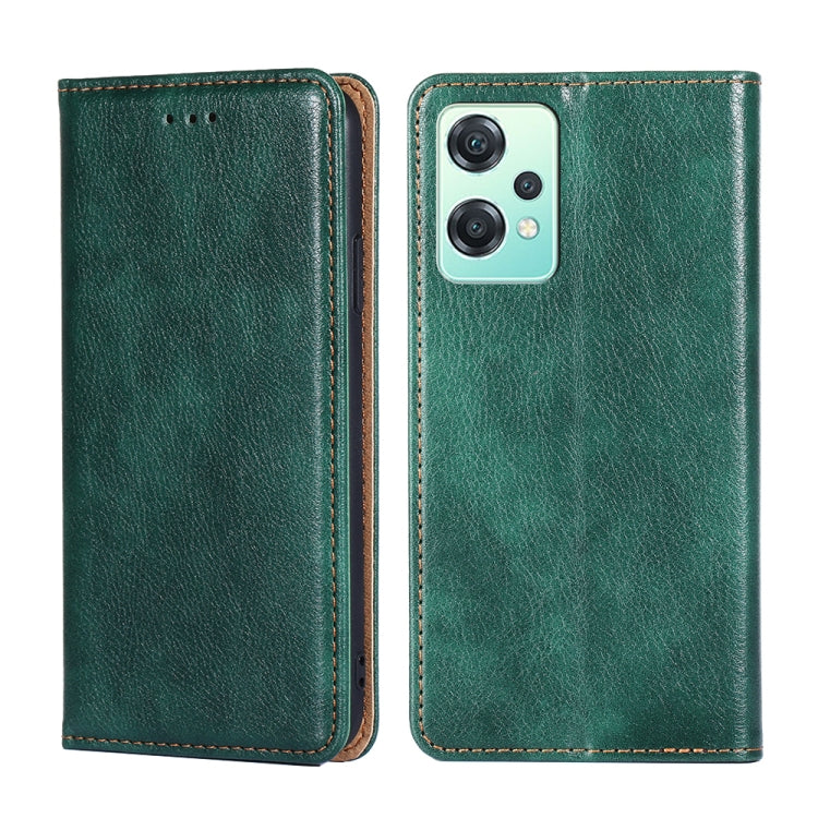 Custodia per telefono in pelle magnetica tinta unita lucida olio, For OnePlus 9RT 5G, For OnePlus Nord 2T, For OnePlus Nord CE 2 Lite 5G, For OnePlus Nord CE 5G