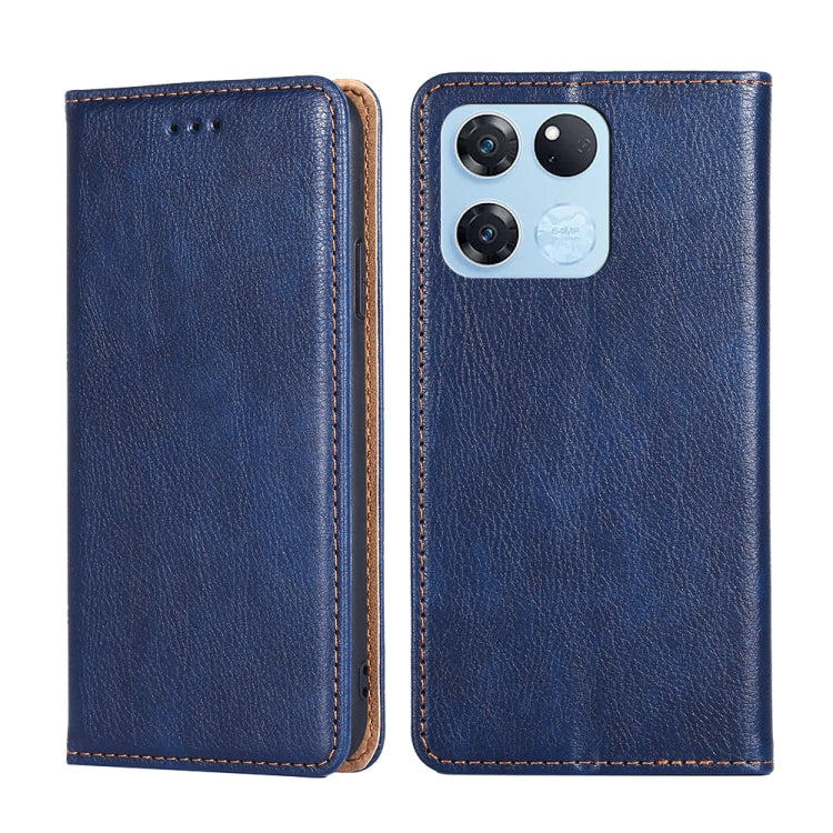 Custodia per telefono in pelle magnetica tinta unita lucida olio, For OnePlus Ace Racing, For OnePlus Ace / 10R