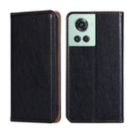 Custodia per telefono in pelle magnetica tinta unita lucida olio, For OnePlus Ace Racing, For OnePlus Ace / 10R