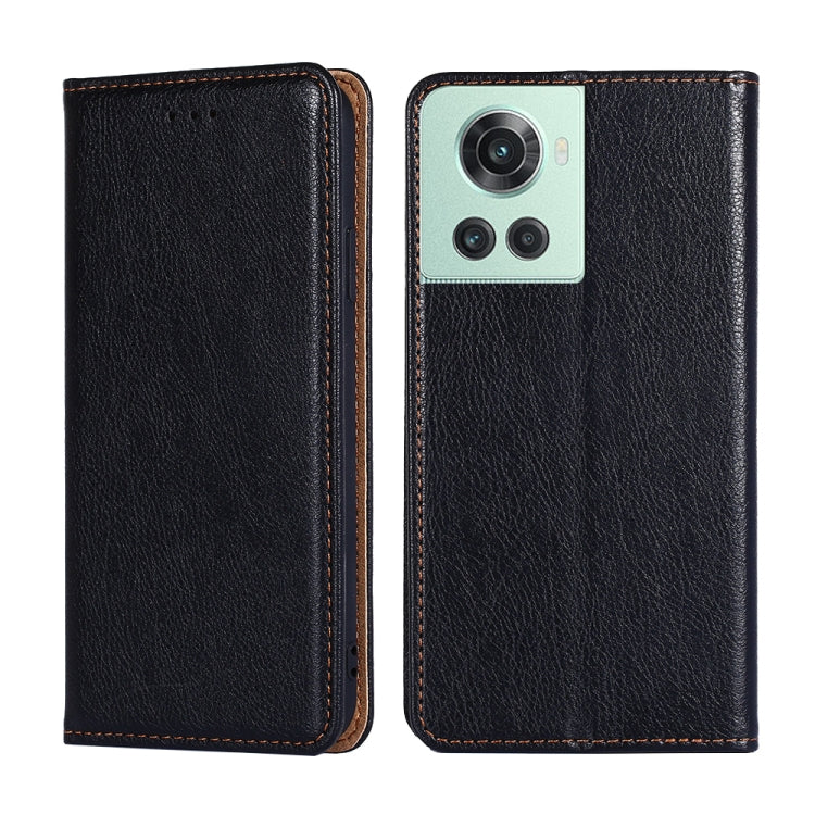 Custodia per telefono in pelle magnetica tinta unita lucida olio, For OnePlus Ace Racing, For OnePlus Ace / 10R