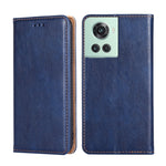 Custodia per telefono in pelle magnetica tinta unita lucida olio, For OnePlus Ace Racing, For OnePlus Ace / 10R