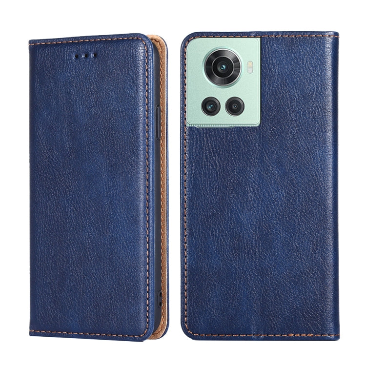 Custodia per telefono in pelle magnetica tinta unita lucida olio, For OnePlus Ace Racing, For OnePlus Ace / 10R