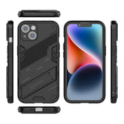 Punk Armor 2 in 1 PC + custodia per telefono in TPU, For iPhone 14, For iPhone 14 Plus, For iPhone 14 Pro