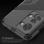 Punk Armor 2 in 1 PC + custodia per telefono in TPU, For OnePlus Nord 2T