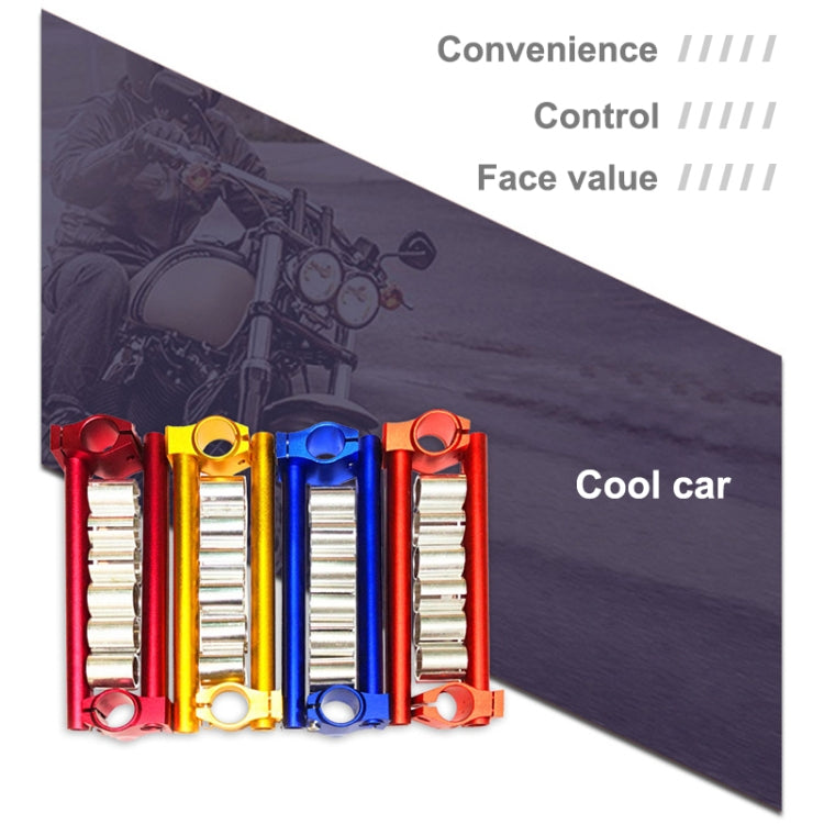 Accessori per la modifica della moto Set di manopole per manubrio CNC