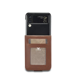 LC.IMEEKE Custodia per cellulare in pelle di vitello, For Samsung Galaxy Z Flip4 5G, For Samsung Galaxy Z Fold4 5G