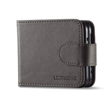 LC.IMEEKE Custodia per cellulare in pelle di vitello, For Samsung Galaxy Z Flip4 5G, For Samsung Galaxy Z Fold4 5G