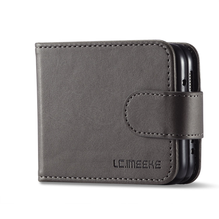 LC.IMEEKE Custodia per cellulare in pelle di vitello, For Samsung Galaxy Z Flip4 5G, For Samsung Galaxy Z Fold4 5G