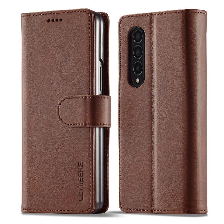 LC.IMEEKE Custodia per cellulare in pelle di vitello, For Samsung Galaxy Z Flip4 5G, For Samsung Galaxy Z Fold4 5G